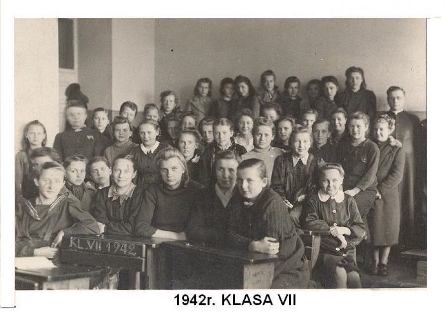 1942 rok klasa VII
