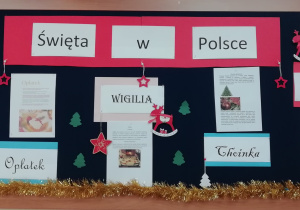 Dekoracja świąteczna.