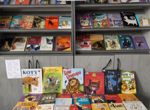 Książki o kotach.
